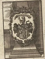 An illustration from Le Grand Cabinet Romain Ou Recueil D'Antiquitez Romaines: Qui consistent en Bas Reliefs, Statues des Dieux & des Hommes, Instruments Sacerdotaux, Lampes, Urnes, Seaux, Brasselets, Clefs, Anneaux, & Phioles lacrimales, Que L'On Trouve A Rome (1706)