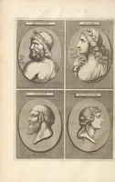 Picture 9 of 47 from Le Grand Cabinet Romain Ou Recueil D'Antiquitez Romaines: Qui consistent en Bas Reliefs, Statues des Dieux & des Hommes, Instruments Sacerdotaux, Lampes, Urnes, Seaux, Brasselets, Clefs, Anneaux, & Phioles lacrimales, Que L'On Trouve A Rome (1706), leaf 34