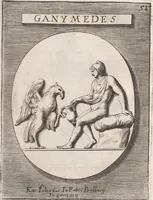 Picture 58 of 196 from Michaelis Angeli Causei De La Chausse Parisini Romanum Museum Sive Thesaurus Eruditae Antiquitatis: In Quo Gemmae, Idola, Insignia Sacerdotalia, Instrumenta sacrificijs, inservientia, Lucernae, Vasa, Bullae, Armillae, Fibulae, Claves, Annulli, Tesserae, Styli, Strigiles, Gutti, Phialae lacrymatoriae, vota, Signa Militaria, Marmora &c. (1707), leaf 107