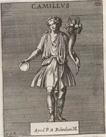 Picture 100 of 196 from Michaelis Angeli Causei De La Chausse Parisini Romanum Museum Sive Thesaurus Eruditae Antiquitatis: In Quo Gemmae, Idola, Insignia Sacerdotalia, Instrumenta sacrificijs, inservientia, Lucernae, Vasa, Bullae, Armillae, Fibulae, Claves, Annulli, Tesserae, Styli, Strigiles, Gutti, Phialae lacrymatoriae, vota, Signa Militaria, Marmora &c. (1707), leaf 194