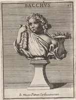Picture 109 of 196 from Michaelis Angeli Causei De La Chausse Parisini Romanum Museum Sive Thesaurus Eruditae Antiquitatis: In Quo Gemmae, Idola, Insignia Sacerdotalia, Instrumenta sacrificijs, inservientia, Lucernae, Vasa, Bullae, Armillae, Fibulae, Claves, Annulli, Tesserae, Styli, Strigiles, Gutti, Phialae lacrymatoriae, vota, Signa Militaria, Marmora &c. (1707), leaf 204