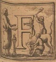 Picture 112 of 196 from Michaelis Angeli Causei De La Chausse Parisini Romanum Museum Sive Thesaurus Eruditae Antiquitatis: In Quo Gemmae, Idola, Insignia Sacerdotalia, Instrumenta sacrificijs, inservientia, Lucernae, Vasa, Bullae, Armillae, Fibulae, Claves, Annulli, Tesserae, Styli, Strigiles, Gutti, Phialae lacrymatoriae, vota, Signa Militaria, Marmora &c. (1707), leaf 206