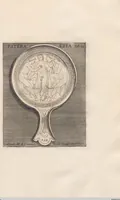 Picture 133 of 196 from Michaelis Angeli Causei De La Chausse Parisini Romanum Museum Sive Thesaurus Eruditae Antiquitatis: In Quo Gemmae, Idola, Insignia Sacerdotalia, Instrumenta sacrificijs, inservientia, Lucernae, Vasa, Bullae, Armillae, Fibulae, Claves, Annulli, Tesserae, Styli, Strigiles, Gutti, Phialae lacrymatoriae, vota, Signa Militaria, Marmora &c. (1707), leaf 242