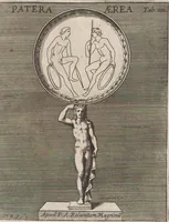 Picture 134 of 196 from Michaelis Angeli Causei De La Chausse Parisini Romanum Museum Sive Thesaurus Eruditae Antiquitatis: In Quo Gemmae, Idola, Insignia Sacerdotalia, Instrumenta sacrificijs, inservientia, Lucernae, Vasa, Bullae, Armillae, Fibulae, Claves, Annulli, Tesserae, Styli, Strigiles, Gutti, Phialae lacrymatoriae, vota, Signa Militaria, Marmora &c. (1707), leaf 243