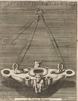 Picture 152 of 196 from Michaelis Angeli Causei De La Chausse Parisini Romanum Museum Sive Thesaurus Eruditae Antiquitatis: In Quo Gemmae, Idola, Insignia Sacerdotalia, Instrumenta sacrificijs, inservientia, Lucernae, Vasa, Bullae, Armillae, Fibulae, Claves, Annulli, Tesserae, Styli, Strigiles, Gutti, Phialae lacrymatoriae, vota, Signa Militaria, Marmora &c. (1707), leaf 271