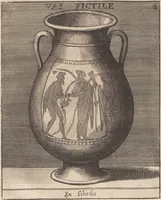 Picture 172 of 196 from Michaelis Angeli Causei De La Chausse Parisini Romanum Museum Sive Thesaurus Eruditae Antiquitatis: In Quo Gemmae, Idola, Insignia Sacerdotalia, Instrumenta sacrificijs, inservientia, Lucernae, Vasa, Bullae, Armillae, Fibulae, Claves, Annulli, Tesserae, Styli, Strigiles, Gutti, Phialae lacrymatoriae, vota, Signa Militaria, Marmora &c. (1707), leaf 309
