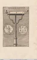 Picture 186 of 196 from Michaelis Angeli Causei De La Chausse Parisini Romanum Museum Sive Thesaurus Eruditae Antiquitatis: In Quo Gemmae, Idola, Insignia Sacerdotalia, Instrumenta sacrificijs, inservientia, Lucernae, Vasa, Bullae, Armillae, Fibulae, Claves, Annulli, Tesserae, Styli, Strigiles, Gutti, Phialae lacrymatoriae, vota, Signa Militaria, Marmora &c. (1707), leaf 324
