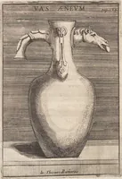 Picture 193 of 196 from Michaelis Angeli Causei De La Chausse Parisini Romanum Museum Sive Thesaurus Eruditae Antiquitatis: In Quo Gemmae, Idola, Insignia Sacerdotalia, Instrumenta sacrificijs, inservientia, Lucernae, Vasa, Bullae, Armillae, Fibulae, Claves, Annulli, Tesserae, Styli, Strigiles, Gutti, Phialae lacrymatoriae, vota, Signa Militaria, Marmora &c. (1707), leaf 339