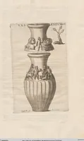 Picture 194 of 196 from Michaelis Angeli Causei De La Chausse Parisini Romanum Museum Sive Thesaurus Eruditae Antiquitatis: In Quo Gemmae, Idola, Insignia Sacerdotalia, Instrumenta sacrificijs, inservientia, Lucernae, Vasa, Bullae, Armillae, Fibulae, Claves, Annulli, Tesserae, Styli, Strigiles, Gutti, Phialae lacrymatoriae, vota, Signa Militaria, Marmora &c. (1707), leaf 342