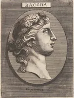 An illustration from Michaelis Angeli Causei De La Chausse Parisini Romanum Museum Sive Thesaurus Eruditae Antiquitatis: In Quo Gemmae, Idola, Insignia Sacerdotalia, Instrumenta sacrificijs, inservientia, Lucernae, Vasa, Bullae, Armillae, Fibulae, Claves, Annulli, Tesserae, Styli, Strigiles, Gutti, Phialae lacrymatoriae, vota, Signa Militaria, Marmora &c. (1707)