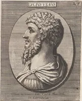 An illustration from Michaelis Angeli Causei De La Chausse Parisini Romanum Museum Sive Thesaurus Eruditae Antiquitatis: In Quo Gemmae, Idola, Insignia Sacerdotalia, Instrumenta sacrificijs, inservientia, Lucernae, Vasa, Bullae, Armillae, Fibulae, Claves, Annulli, Tesserae, Styli, Strigiles, Gutti, Phialae lacrymatoriae, vota, Signa Militaria, Marmora &c. (1707)