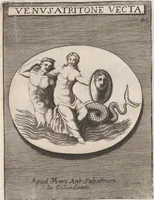 Picture 48 of 196 from Michaelis Angeli Causei De La Chausse Parisini Romanum Museum Sive Thesaurus Eruditae Antiquitatis: In Quo Gemmae, Idola, Insignia Sacerdotalia, Instrumenta sacrificijs, inservientia, Lucernae, Vasa, Bullae, Armillae, Fibulae, Claves, Annulli, Tesserae, Styli, Strigiles, Gutti, Phialae lacrymatoriae, vota, Signa Militaria, Marmora &c. (1707), leaf 97