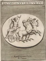 Picture 49 of 196 from Michaelis Angeli Causei De La Chausse Parisini Romanum Museum Sive Thesaurus Eruditae Antiquitatis: In Quo Gemmae, Idola, Insignia Sacerdotalia, Instrumenta sacrificijs, inservientia, Lucernae, Vasa, Bullae, Armillae, Fibulae, Claves, Annulli, Tesserae, Styli, Strigiles, Gutti, Phialae lacrymatoriae, vota, Signa Militaria, Marmora &c. (1707), leaf 98