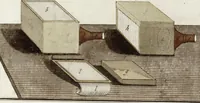 An illustration from (Band 2): Martin Frobenius Ledermüllers, Hochfürstlich- Brandenburg- Culmbachischen Justiz-Raths ... Nachlese seiner Mikroskopischen Gemüths- und Augen-Ergötzung: Bestehend in zehen fein illuminirten Kupfertafeln, Sammt deren Erklärung: und Einer getreuen Anweisung, wie man alle Arten Mikroskope geschickt, leicht und nützlich gebrauchen solle (1762)
