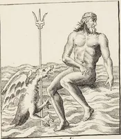 An illustration from (Band 1,1): Les dieux des Grecs & des Romain: Les Dieux du premier, du second & du troisiéme rang, selon l'ordre du tems (1719)