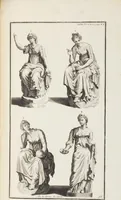 An illustration from (Band 1,1): Les dieux des Grecs & des Romain: Les Dieux du premier, du second & du troisiéme rang, selon l'ordre du tems (1719)