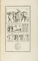 An illustration from (Band 1,1): Les dieux des Grecs & des Romain: Les Dieux du premier, du second & du troisiéme rang, selon l'ordre du tems (1719)