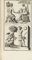 An illustration from (Band 1,2): Les Dieux des Grecs & des Romains: Les Heros parvenus à la Divinité (1719)