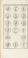 An illustration from (Band 1,2): Les Dieux des Grecs & des Romains: Les Heros parvenus à la Divinité (1719)