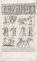 Picture 25 of 145 from Griechische und Römische Alterthümer: welche der berühmte P. Montfaucon ehemals samt den dazu gehörigen Supplementen in zehen Bänden in Folio, an das Licht gestellet hat, ... (1757), leaf 122