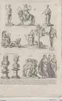 Picture 2 of 145 from Griechische und Römische Alterthümer: welche der berühmte P. Montfaucon ehemals samt den dazu gehörigen Supplementen in zehen Bänden in Folio, an das Licht gestellet hat, ... (1757), leaf 20