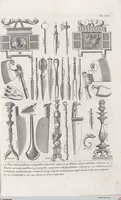 An illustration from Griechische und Römische Alterthümer: welche der berühmte P. Montfaucon ehemals samt den dazu gehörigen Supplementen in zehen Bänden in Folio, an das Licht gestellet hat, ... (1757)