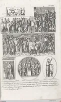 An illustration from Griechische und Römische Alterthümer: welche der berühmte P. Montfaucon ehemals samt den dazu gehörigen Supplementen in zehen Bänden in Folio, an das Licht gestellet hat, ... (1757)