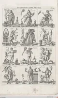 Picture 4 of 145 from Griechische und Römische Alterthümer: welche der berühmte P. Montfaucon ehemals samt den dazu gehörigen Supplementen in zehen Bänden in Folio, an das Licht gestellet hat, ... (1757), leaf 30
