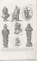 Picture 77 of 145 from Griechische und Römische Alterthümer: welche der berühmte P. Montfaucon ehemals samt den dazu gehörigen Supplementen in zehen Bänden in Folio, an das Licht gestellet hat, ... (1757), leaf 358