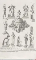 Picture 78 of 145 from Griechische und Römische Alterthümer: welche der berühmte P. Montfaucon ehemals samt den dazu gehörigen Supplementen in zehen Bänden in Folio, an das Licht gestellet hat, ... (1757), leaf 361