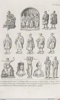 Picture 92 of 145 from Griechische und Römische Alterthümer: welche der berühmte P. Montfaucon ehemals samt den dazu gehörigen Supplementen in zehen Bänden in Folio, an das Licht gestellet hat, ... (1757), leaf 443