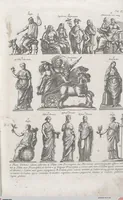 Picture 10 of 145 from Griechische und Römische Alterthümer: welche der berühmte P. Montfaucon ehemals samt den dazu gehörigen Supplementen in zehen Bänden in Folio, an das Licht gestellet hat, ... (1757), leaf 59
