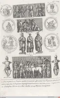 Picture 120 of 145 from Griechische und Römische Alterthümer: welche der berühmte P. Montfaucon ehemals samt den dazu gehörigen Supplementen in zehen Bänden in Folio, an das Licht gestellet hat, ... (1757), leaf 613