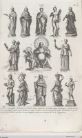 Picture 11 of 145 from Griechische und Römische Alterthümer: welche der berühmte P. Montfaucon ehemals samt den dazu gehörigen Supplementen in zehen Bänden in Folio, an das Licht gestellet hat, ... (1757), leaf 62