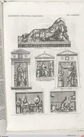 Picture 134 of 145 from Griechische und Römische Alterthümer: welche der berühmte P. Montfaucon ehemals samt den dazu gehörigen Supplementen in zehen Bänden in Folio, an das Licht gestellet hat, ... (1757), leaf 690