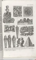 Picture 137 of 145 from Griechische und Römische Alterthümer: welche der berühmte P. Montfaucon ehemals samt den dazu gehörigen Supplementen in zehen Bänden in Folio, an das Licht gestellet hat, ... (1757), leaf 706