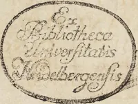 An illustration from D. Georg. Christoph. Petri ab Hartenfelß/ Consiliarii Et Archiatri Moguntini &c. &c. Elephantographia Curiosa: Cui Accessit Ejusdem Auctoris Oratio Panegyrica De Elephantis, Publice In Actu Doctorali Erfordiæ Habita; Nec Non Justi Lipsii Epistola De Eodem Argumento Erudite Conscripta: In Fine Adjectus Est Index Rerum Notabilium Locupletissimus