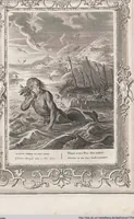 An illustration from Neueröffneter Musen-Tempel: welcher das allermerkwürdigste, aus den Fabeln der Alten in 60 auserlesenen und schönen Kupfern von Bernard Picart und andern kunstreichen Männern vorstellet ; mit deutlichen Erklärungen und Anmerkungen (1754)