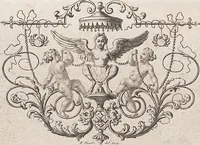 An illustration from Neueröffneter Musen-Tempel: welcher das allermerkwürdigste, aus den Fabeln der Alten in 60 auserlesenen und schönen Kupfern von Bernard Picart und andern kunstreichen Männern vorstellet ; mit deutlichen Erklärungen und Anmerkungen (1754)