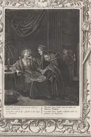 Picture 21 of 81 from Neueröffneter Musen-Tempel: welcher das allermerkwürdigste, aus den Fabeln der Alten in 60 auserlesenen und schönen Kupfern von Bernard Picart und andern kunstreichen Männern vorstellet ; mit deutlichen Erklärungen und Anmerkungen (1754), leaf 66
