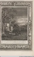 Picture 25 of 81 from Neueröffneter Musen-Tempel: welcher das allermerkwürdigste, aus den Fabeln der Alten in 60 auserlesenen und schönen Kupfern von Bernard Picart und andern kunstreichen Männern vorstellet ; mit deutlichen Erklärungen und Anmerkungen (1754), leaf 78