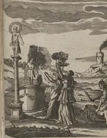 An illustration from Der gantzen Welt Religionen; Oder Beschreibung aller Gottes- und Götzendienste/ wie auch Ketzereyen/ in Asia, Africa, America, und Europa, von Anfang der Welt/ biß auff diese gegenwertige Zeit: Oder Beschreibung aller Gottes- und Götzendienste, wie auch Ketzereyen, in Asia, Africa, America und Europa, von Anfang der Welt, biß auff diese gegenwertige Zeit (1668)