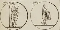 An illustration from A Guide To Classical Learning: Or, Polymetis Abridged: Containing, I. By Way of Introduction, the Characters of the Latin Poets and their Work ... II. An Inquiry concerning the Agreement between the Works of the Roman Poets and the Remains of the Antient Artists ... Being a Work absolutely necessary, not only for the Right Understanding of the Classics, but also for forming in Young Minds a True Taste for the Beauties of Poetry, Sculpture, and Painting (1786)