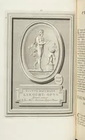 Picture 16 of 52 from Pierres Antiques Gravées, Sur Lesquelles Les Graveurs Ont Mis Leurs Noms: Dessinées & Gravées en Cuivre sur les Originaux ou d'après les Empreintes / Gemmæ Antiquæ Cælatæ, Scalptorum Nominibus Insignitæ. Ad ipsas Gemmas, aut Earum Ectypos Delineatæ & Aeri incisæ (1724), leaf 100