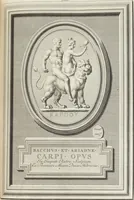 Picture 18 of 52 from Pierres Antiques Gravées, Sur Lesquelles Les Graveurs Ont Mis Leurs Noms: Dessinées & Gravées en Cuivre sur les Originaux ou d'après les Empreintes / Gemmæ Antiquæ Cælatæ, Scalptorum Nominibus Insignitæ. Ad ipsas Gemmas, aut Earum Ectypos Delineatæ & Aeri incisæ (1724), leaf 107
