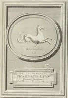 Picture 37 of 52 from Pierres Antiques Gravées, Sur Lesquelles Les Graveurs Ont Mis Leurs Noms: Dessinées & Gravées en Cuivre sur les Originaux ou d'après les Empreintes / Gemmæ Antiquæ Cælatæ, Scalptorum Nominibus Insignitæ. Ad ipsas Gemmas, aut Earum Ectypos Delineatæ & Aeri incisæ (1724), leaf 205