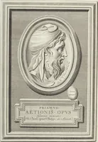Picture 6 of 52 from Pierres Antiques Gravées, Sur Lesquelles Les Graveurs Ont Mis Leurs Noms: Dessinées & Gravées en Cuivre sur les Originaux ou d'après les Empreintes / Gemmæ Antiquæ Cælatæ, Scalptorum Nominibus Insignitæ. Ad ipsas Gemmas, aut Earum Ectypos Delineatæ & Aeri incisæ (1724), leaf 44