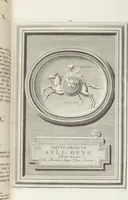 Picture 13 of 52 from Pierres Antiques Gravées, Sur Lesquelles Les Graveurs Ont Mis Leurs Noms: Dessinées & Gravées en Cuivre sur les Originaux ou d'après les Empreintes / Gemmæ Antiquæ Cælatæ, Scalptorum Nominibus Insignitæ. Ad ipsas Gemmas, aut Earum Ectypos Delineatæ & Aeri incisæ (1724), leaf 85