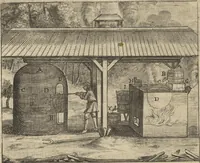 An illustration from Museum Museorum, Oder Vollständige Schau-Bühne Aller Materialien und Specereÿen: Nebst deren Natürlichen Beschreibung/ Election, Nutzen und Gebrauch/ Aus andern Material- Kunst- und Naturalien-Kammern/ Oost- und West-Indischen Reiß-Beschreibungen/ Curiosen Zeit- und Tag-Registern/ Natur- und Artzney-Kündigern/ wie auch selbst-eigenen Erfahrung ... (1704)