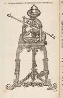 Picture 51 of 54 from (Dritter Theil): Neu-auffgerichtetes Rüst- und Zeughauß Der Natur: Worinnen Die so wundersame/ curiöse/ auch sehr nützliche Machinen und Instrumenten/ deren sich die heutige Naturkündiger in Erforschung der natürlichen Ursachen bedienen/ zu sehen und zu finden sind. Zum Vorschub aller derjenigen/ so der Lateinischen Sprach nicht mächtig sind/ und dennoch ihren Schöpffer in der Natur zu verehren suchen ... (1714), leaf 193